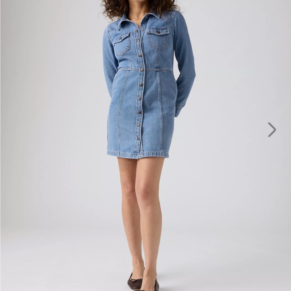 Levi's Denim Button-Up Dress